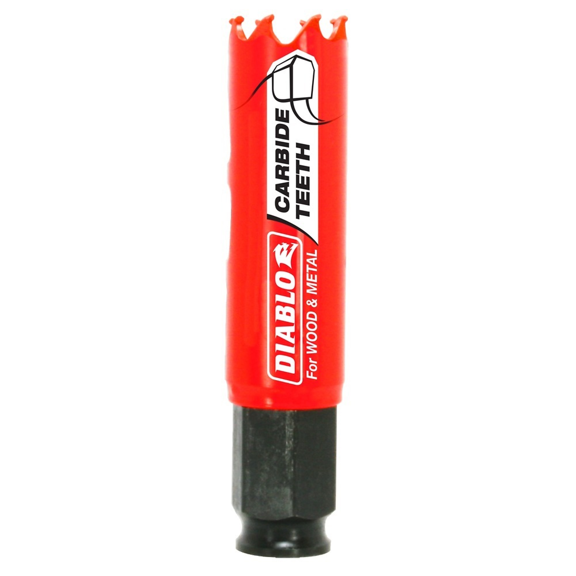Diablo Tools General Purpose Carbide Holesaw - 7/8in., 60mm Cutting Depth, Model# DHS0875CT